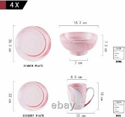 Vancasso Vintage Tableware Set Porcelain Kitchen Serving Dinner Plate Bowls Mugs