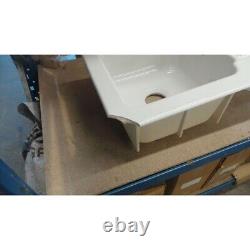 Villeroy & Boch Architectura 45 1.0 Bowl White Ceramic Kitchen Sink NO WASTE