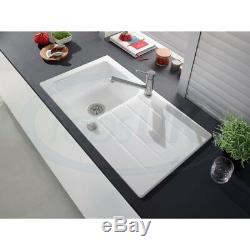 Villeroy & Boch Architectura 50 1.0 Bowl White Ceramic Kitchen Sink NO WASTE