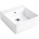 Villeroy&Boch Butler 60 1.0 Bowl Deco White Pearl Ceramic Kitchen Sink- NO WASTE
