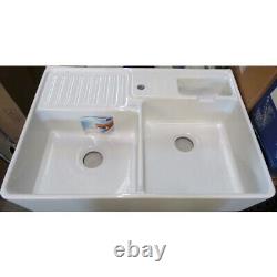 Villeroy & Boch Butler 90 2.0 Bowl White Ceramic Kitchen SinkGrade B