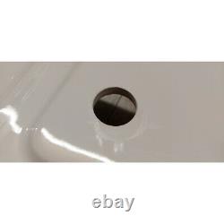 Villeroy & Boch Butler 90 2.5 Bowl White Ceramic Kitchen Sink NO WASTE