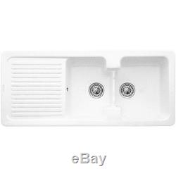 Villeroy & Boch Condor 80 2.0 Bowl White Ceramic Kitchen Sink NO WASTE