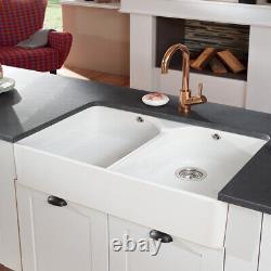 Villeroy & Boch Farmhouse 80 2.0 White Ceramic Kitchen Sink Graded Refurbished
