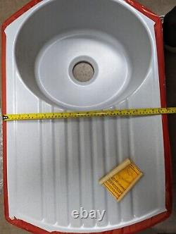 Villeroy & Boch Lagor Evier Grani Pearl Ceramic Kitchen Sink 795 x 500 x 220 mm