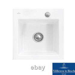 Villeroy & Boch Subway 50 S 1.0 Bowl White Ceramic Kitchen Sink NO WASTE