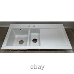 Villeroy & Boch Subway 60 XR 1.5 Bowl White Ceramic Kitchen Sink RHD NO WASTE