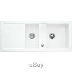 Villeroy & Boch Subway 80 1.5 Bowl White Ceramic Kitchen Sink NO WASTE