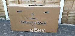 Villeroy & Boch white ceramic L/H Drainer Kitchen Sink- 1.5 Bowl BNIB