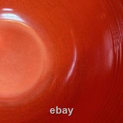 Vintage Homer Laughlin Fiesta Fiestaware Mixing Bowl #4 Red Rings Inside
