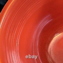 Vintage Homer Laughlin Fiesta Fiestaware Mixing Bowl #4 Red Rings Inside