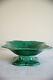 Wedgwood Green Leaf Majolica Serving Dish