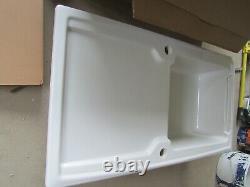 Wickes 1 Bowl Ceramic Kitchen Sink White (Reduced to £150 Quick Sale!)