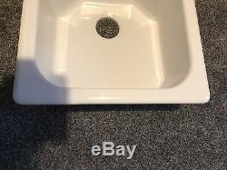 Wickes Garrigue single bowl ceramic sink. Kitchen Sink. Single Bowl. White Sink